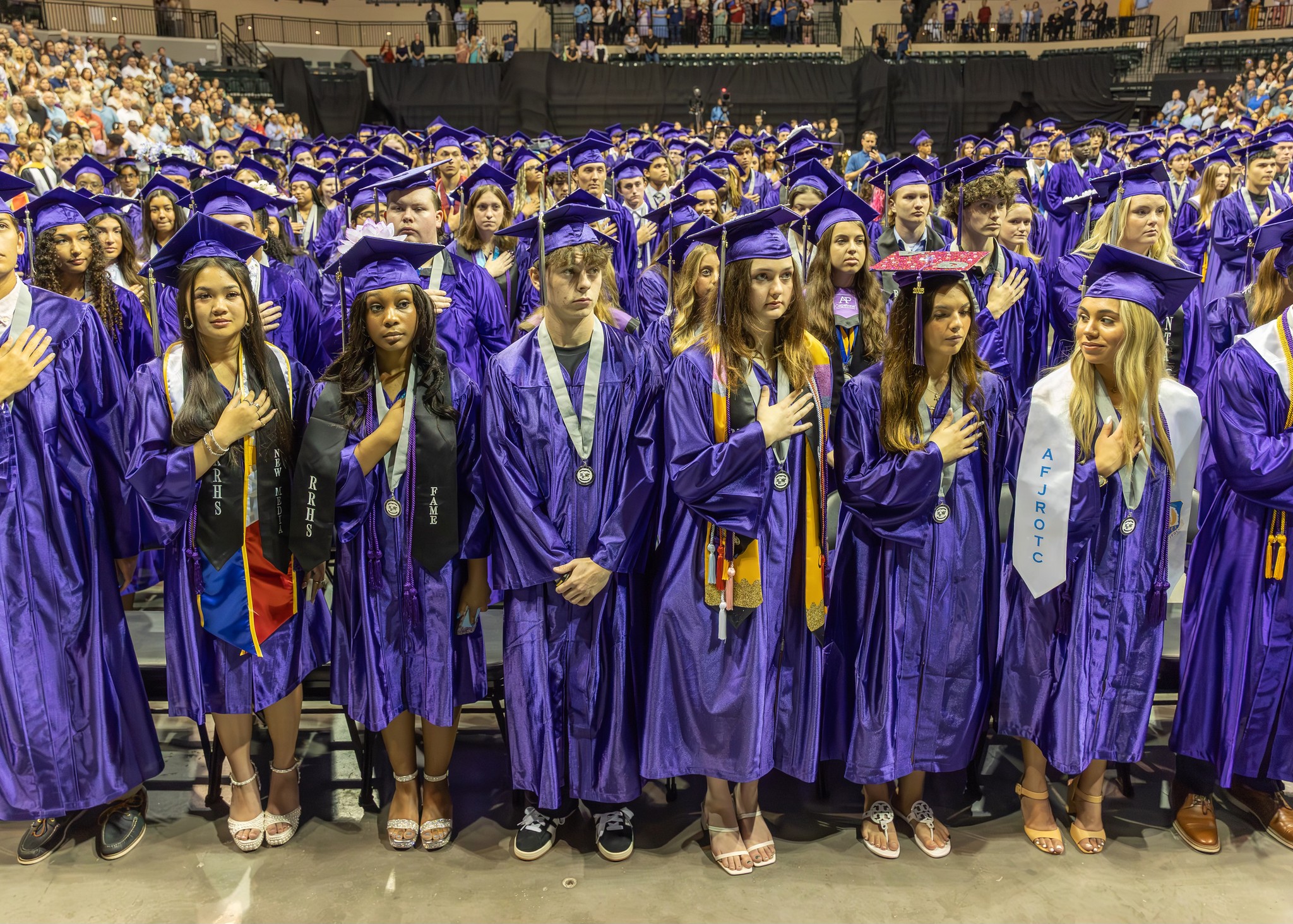  - <p>On Saturday, June 7th at the Yeungling Center at USF, River Ridge High School had its graduation ceremony for our Class of 2025.  We are SO PROUD of our graduates!</p>